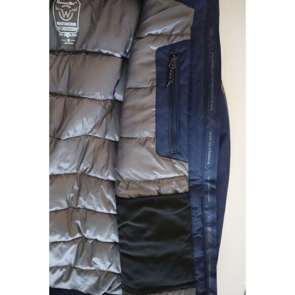 Moosejaw 7726183 Women's Sz M Midnight Blue Hooded Insulated Jacket - Picture 13 of 16
